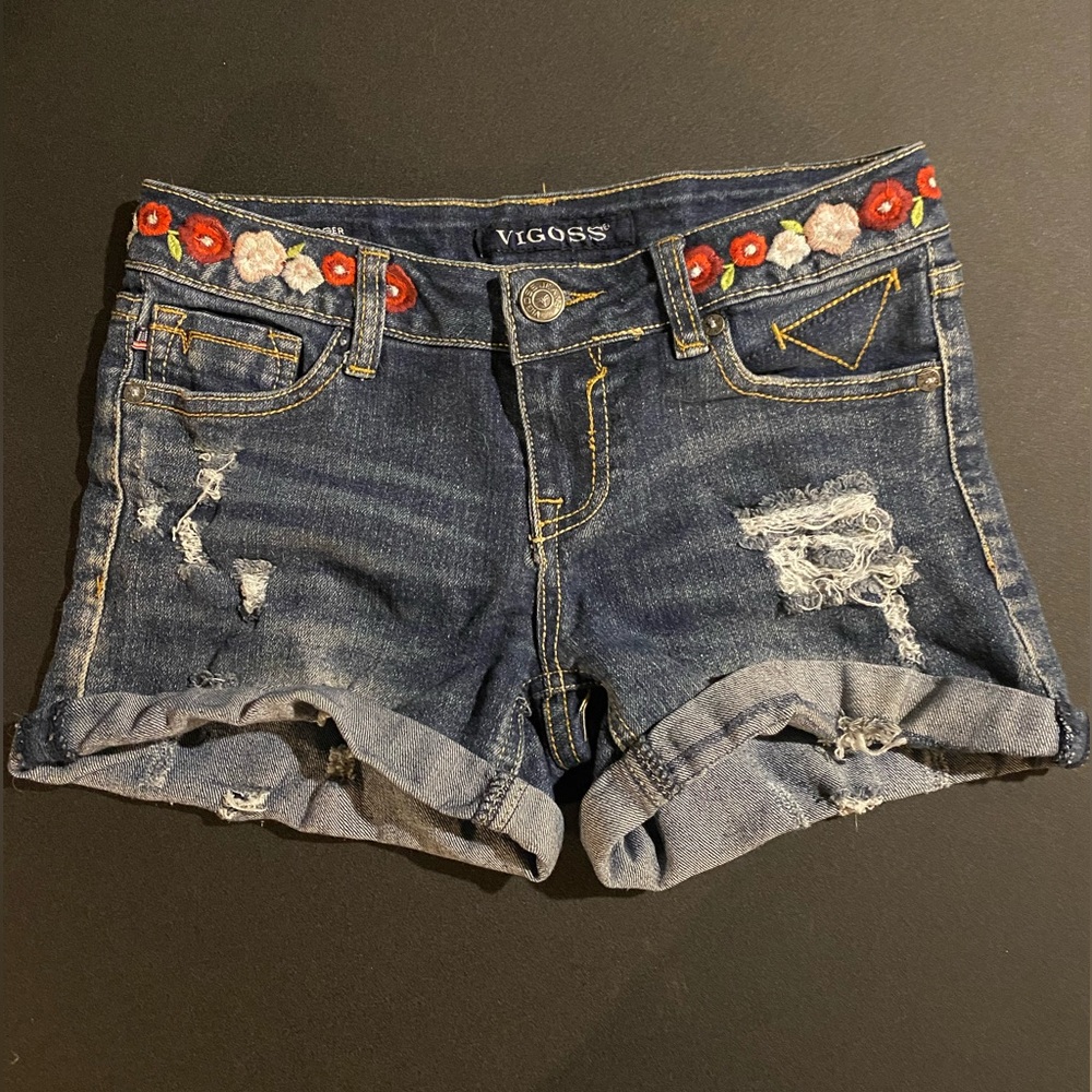 Kids jean shorts
